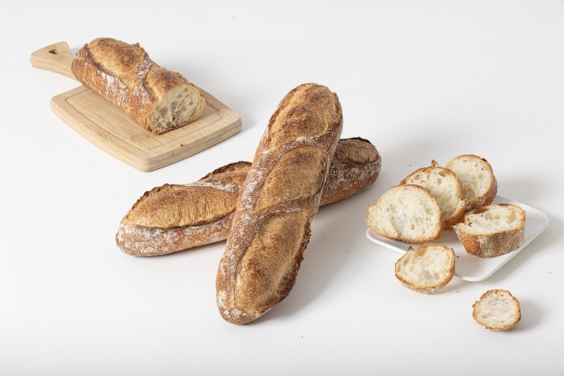Baguettes de tradition française croustillantes